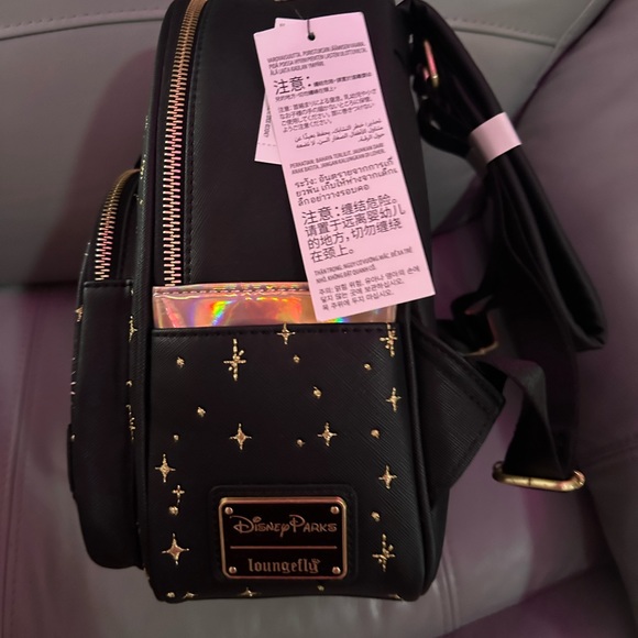 Disney world grand finale 50th black Loungefly mini backpack - Picture 7 of 7